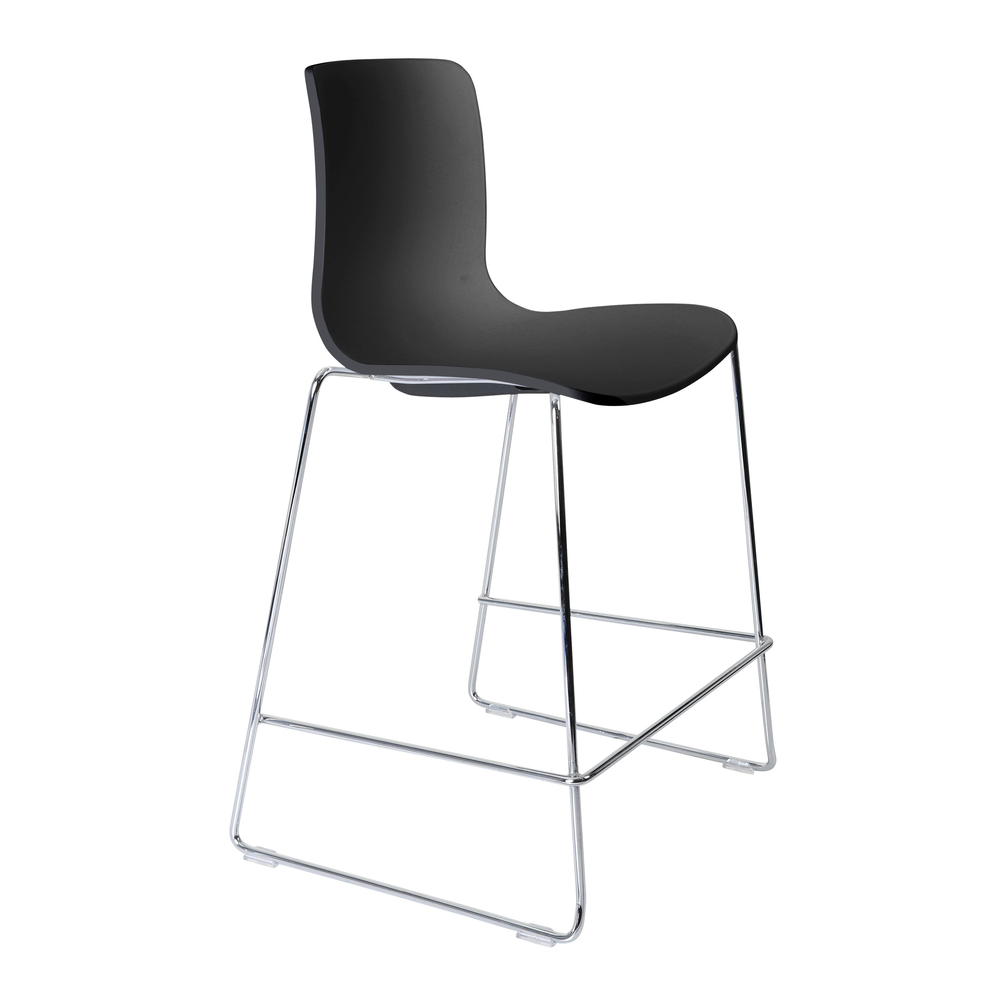 Acti Stool (Black / Stool Sled Base)